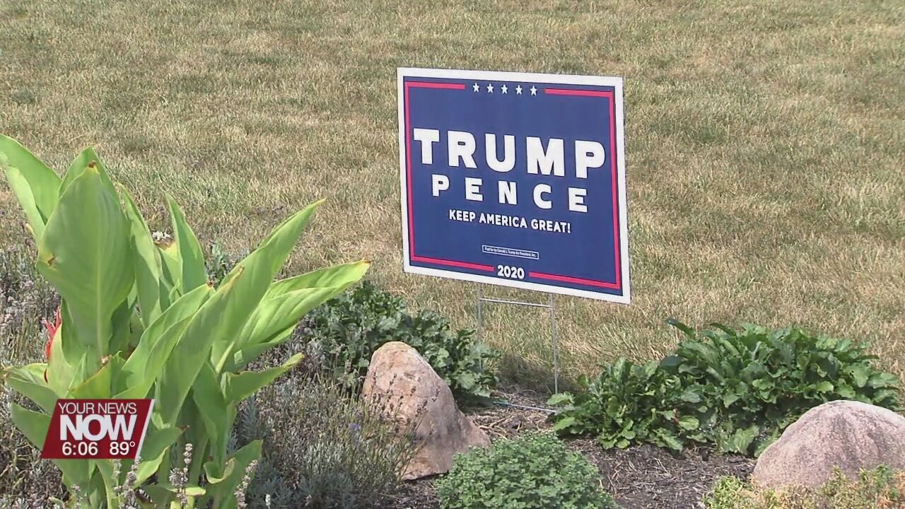 Elida Police Department receiving calls of stolen political signs